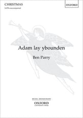 Adam Lay yBounden SATB choral sheet music cover